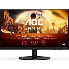 Nacario Aoc 27" 27G42E Fast IPS 0.5 Ms 180Hz HDMI Dp