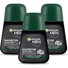 Nacario 3'lü Men Magnezyum Kuru Roll-On Deodorant Seti