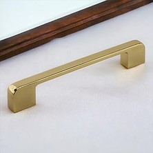 Nacario 10 Adet Arel Kulp Mobilya Mutfak Dolabı Çekmece Dolap Kulp Kapak Kulpu Kulbu Gold Altın 160 mm Meta