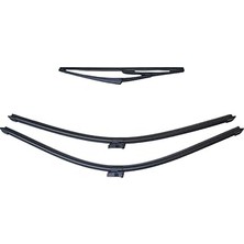Nacario VASS41 Ön Cam Arka Cam Silecek Seti Mercedes ml W166 2012-2015