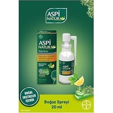 Nacario Bayer Aspi Natura Boğaz Spreyi 20 ml