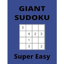 Nacario Independently Published Giant Super Easy Sudoku Book, 4x4 Puzzles, 50 Pages, 8.5X11