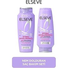 Nacario Elseve Hydra [hyaluronic] Neme Ihtiyaç Duyan Saçlar Için Bakım Seti - Şampuan & Saç Bakım Kremi 2 A