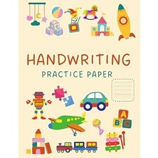 Nacario Independently Published Handwriting Practice Paper, Preschool Pre-Handwriting For Kids, Kindergarte