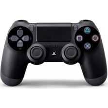 Renas Store Kablosuz Ps4 Oyun Kolu | Wireless Joystick Gamepad | Titreşimli Dualshock Uyumlu – Siyah