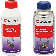 Nacario Würth Radyatör Sızıntı Önleyici + Würth Radyatör Temizleme 2'li Set