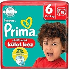 Nacario Külot Bez, 6 Numara Bebek Bezi, Adet