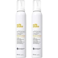 Nacario Milk_shake Nemlendirici Koruyucu Saç Köpüğü - Conditioning Whipped Cream 200 ml x 2 284009504000