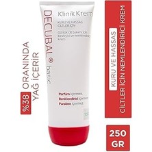Nacario Decubal Kuru Hassas Ciltler Için Krem 250 gr