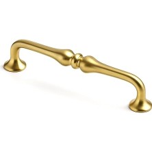 Nacario Yayık Gold Altın Metal 128 mm 12.8 cm Mobilya Mutfak Çekmece Dolap Kulpu Kulbu Kulpları