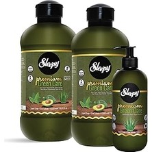 Nacario Sleepy Green Care Serisi Sıvı Sabun 500 ml + 2X1500 ml