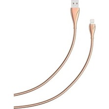 Nacario Psr Aksesuar Gold Gold LS28 Lightning USB Kablo-