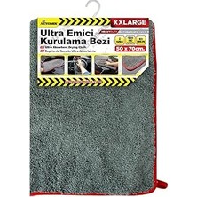 Nacario Automix Emici Kurulama Bezi 50X70 cm | Araç Temizliği Için Hızlı Etkili Kurulama