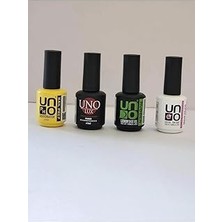 Nacario Fontenay Kalıcı Oje Seti - Nail Prep Dehydrator -Lux Primer - Rubber Base-Super Shine Top Cot 15ML