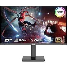 Nacario Cube 27" 240Hz 2k 0.5ms Va Panel Freesync Pivot Dp HDMI Rgb PA-27V240F05-2K LCD Monitör Sıfı