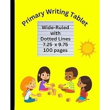 Nacario Independently Published Primary Writing Journal For Grades K-2 With Dotted Midline To Help Learn An