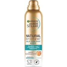 Nacario Ambre Solaire Bronzer Güneşsiz Bronzlaştırıcı Sprey, 150 ml