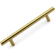 Nacario Alteta Gold Altın 160 mm 16 cm Metal Mobilya Kulpu Mutfak Çekmece Dolap Dolabı Kapak Kulpları Kulbu