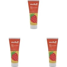 Nacario Steriball Doğal Macunu Florürsüz 75 ml - Çilek Florür Içermez, Hidroksiapatit ile Tam Koruma, V
