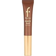 Nacario Puffy Liquid Hafif Yapılı & Sünger Aplikatörlü Likit Kontür- 002 Chclate -8682536093828