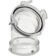 Nacario Valterra T1026-1 Şeffaf 45° Hortum Adaptörü