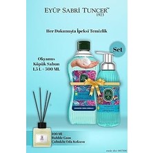 Nacario 1,5 L + 500 ml Okyanus Köpük Sabun Bubble Gum Koku Hediye