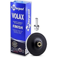 Nacario Marpol Don Yağı Katı Cila Polisaj Parlatma Metal Cila 1 kg + Polisaj Keçesi 115 mm + Matkap Ap