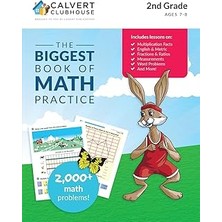 Nacario Calvert Clubhouse: The Biggest Book Of Math Practice For 2nd Grade