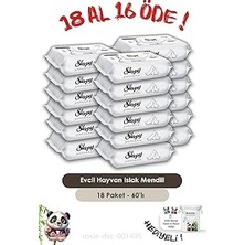 Nacario Sleepy Al 16 Öde Petcare Evcil Hayvan Islak Havlusu 60'lı Rosie