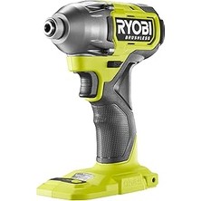 Nacario Ryobi - Darbeli Tornavida Volt One+, Kablosuz, Fırçasız - 300 Nm - 1/4 Inç Hex Alıcı - (Pil Ş