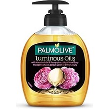 Nacario Palmolive Luminous Oils Makademya Yağı & Şakayık Özleri Sıvı El Sabunu (300 Ml)