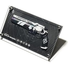 Nacario Numskull Ace Of Spades Egzotik Figürü 12X6 (30 x 17 Cm) Sınırlı Sayıda Koleksiyon Çoğaltma He