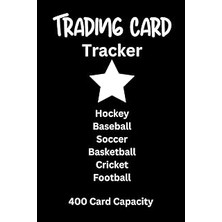 Nacario Independently Published Trading Card Tracker Logbook: Sports Trading Card Organiser