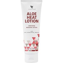 Nacario Forever Living Products Aloe Heat Lotion, Isıtıcı Rahatlatıcı Masaj Losyonu, Aloe Vera, Mentol,
