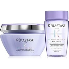 Nacario Blond Absolu Bain Lumiere Şampuan 80 ml + Violet Maske 200 ml Set