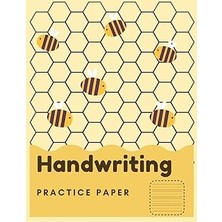 Nacario Handwriting Practice Paper, Preschool Pre-Handwriting, Lined Paper With Dotted Midline: Paperback,