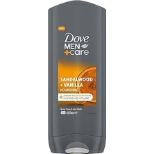 Nacario Men Care Sandalwood Vanilla Duş Jeli 400 Mililitre