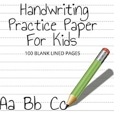 Nacario Independently Published Handwriting Practice Paper For Kids: 100-PAGE Dotted Line Notebook (Blank H