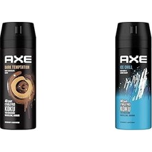Nacario Erkek Deodorant & Bodyspray Dark Temptation 48 Saat Etkileyici Koku (150 Ml)(2) Erkek Deodo