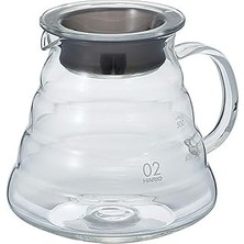 Nacario Hario V60 02 Cam Kahve Servis Sürahisi (600 Ml)