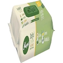 Nacario Sleepy Doğal Organik Pamuklu 50 Yaprak Islak Mendil x 2 Paket