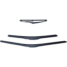 Nacario VASS41 Ön Arka Cam Silecek Seti Renault Megane 2 Hb Hatchback 2003-2004-2005