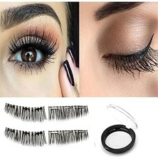 Nacario Ruby Face Doğal Görünümlü Manyetik Mıknatıslı Tam Boy Takma Kirpik - No:5