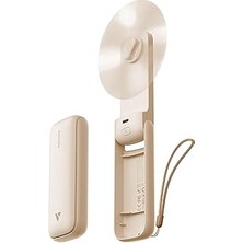 Nacario Aecooly Ince Taşınabilir Fan, Ince El Fan, USB Şarj Edilebilir Mini Kişisel [24H Maksimum Soğutma S