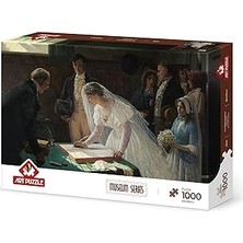 Nacario Puzzle Evlilik Imzası 1000 Parça Puzzle
