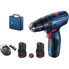 Nacario Professional Gsr 120-LI Akülü Delme Vidalama Makinesi (12 Volt, 2 x 2,0 Ah Akü, Şarj Cihazı,