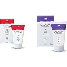 Nacario Deotak Normal Ciltler Için Klasik Krem Deodorant (35 Ml) x Deotak Hassas Ciltler Için Krem Deo