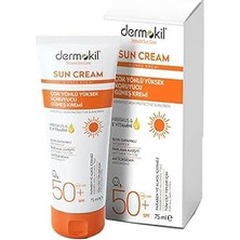 Nacario Dermokil Sun Cream Spf 50 Çok Yönlü Yüksek Koruyucu Güneş Kremi (75 Ml)
