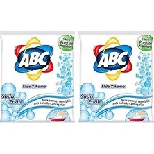 Nacario Abc Toz Deterjan 600 gr Soda Etkili Sade 2li Paket