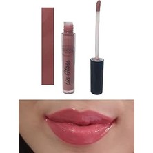 Nacario Edwol Make Up Likit Işıldayan Parlak Nude Kahverengi Parlak Ruj
